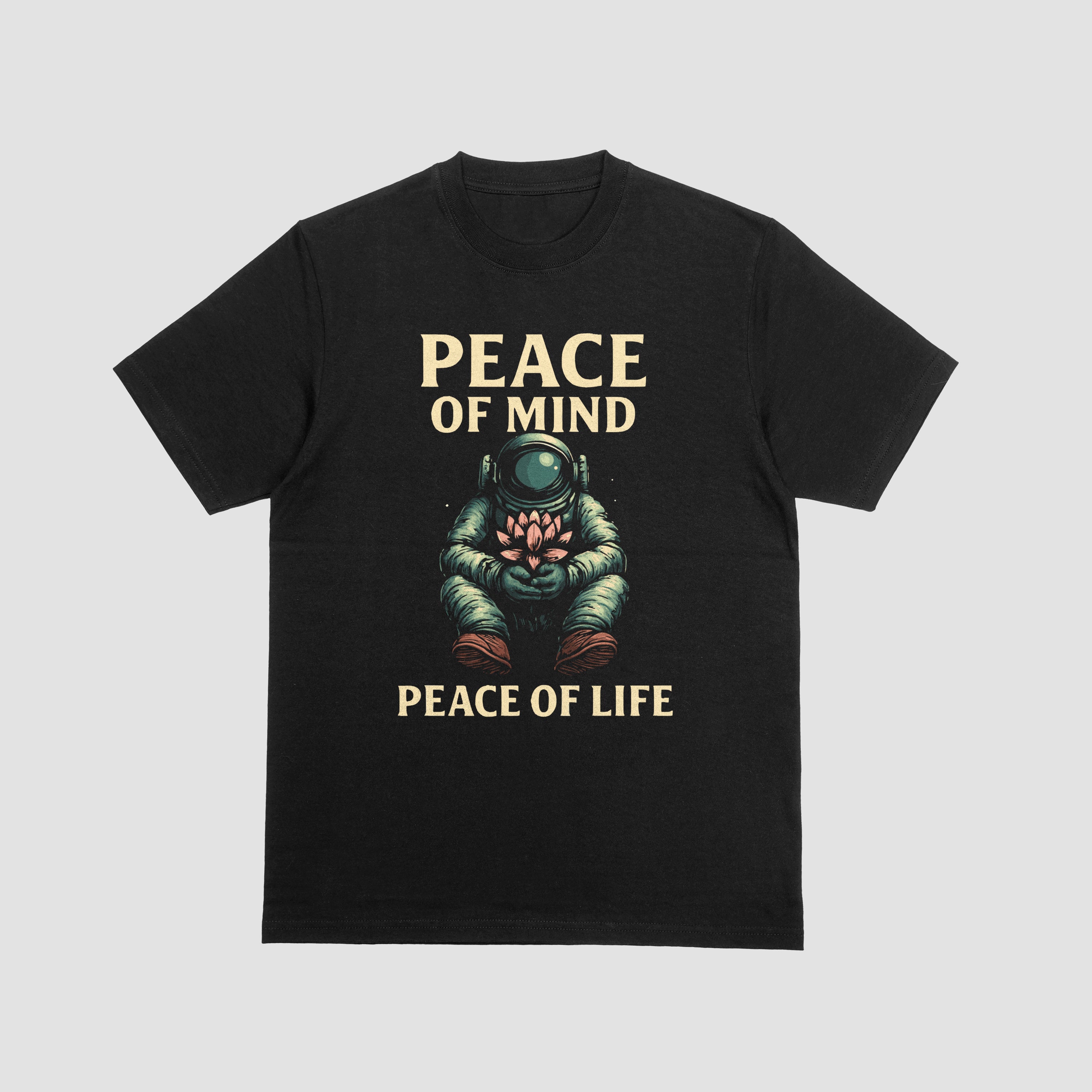 "Peace of mind Peace of Life" Back Piece