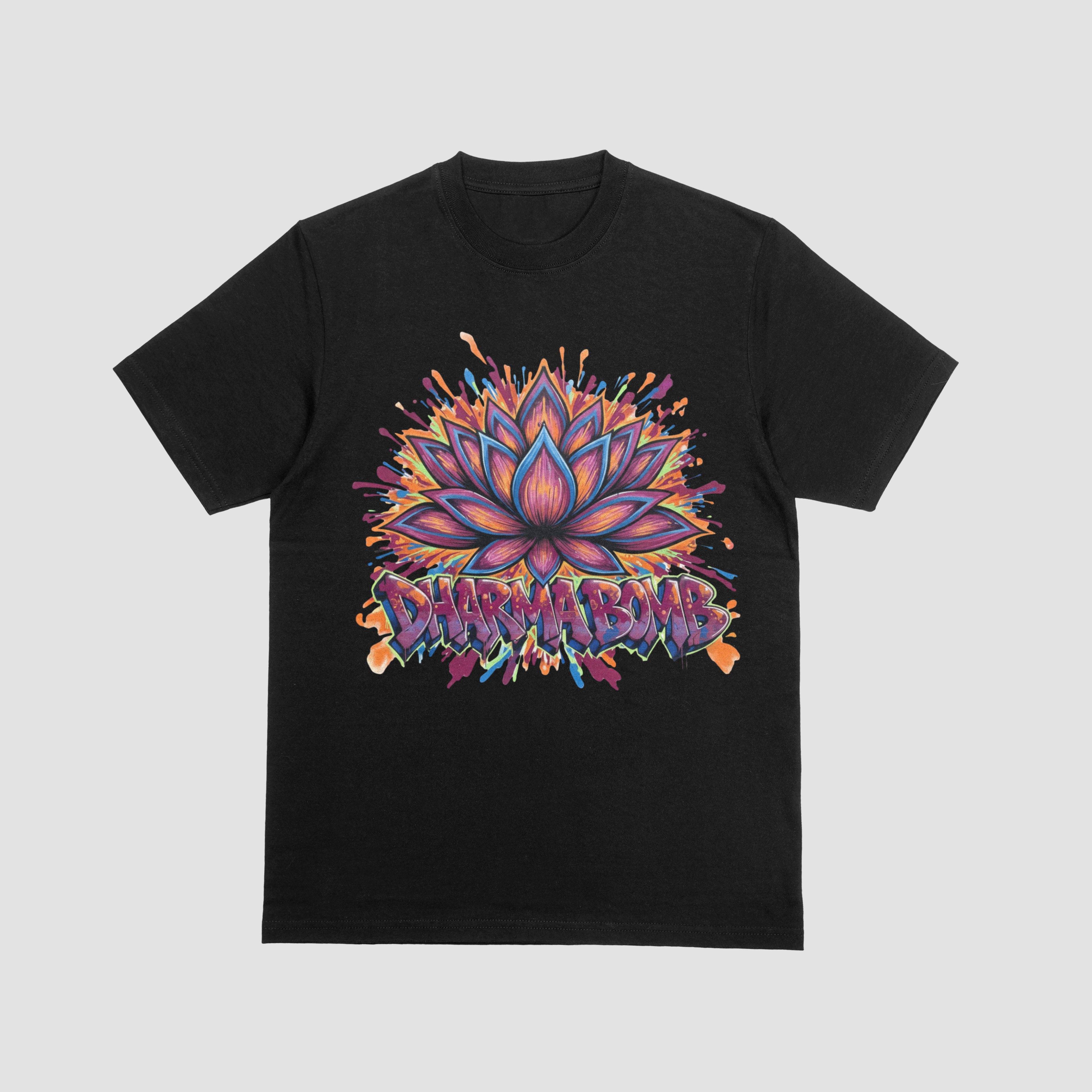 Graffiti Dharma Bomb T shirt